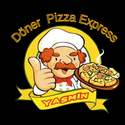 Yasmin Döner und Pizza Express logo.
